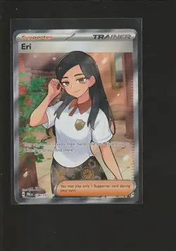 Eri - 136/131 - Pokemon Prismatic Evolutions Full Art Ultra Rare NM - Image 1