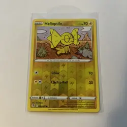 Pokemon Fusion Strike Helioptile 098/264 REVERSE HOLO PACK FRESH NM - Image 1