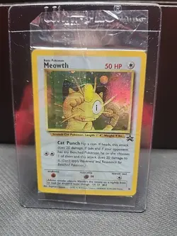 VIDEO Pokemon TCG: Meowth Black Star Promo #10 - WOTC / GB Promo - NMC Sealed - Image 1