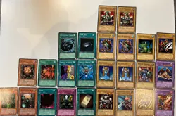 Yugioh Bundle Vintage Commons Deck Cards Original Unlimited Bundle Lot 25 Cards! - Image 1