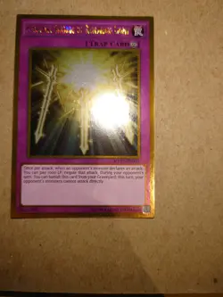 Yugioh Spiritual Swords Of Revealing Light MVP1-ENG31 Gold Rare - Image 1