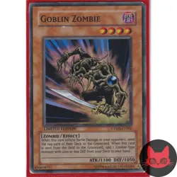 Yugioh Goblin Zombie CRMS-ENSE2 Super Rare MP - Image 1