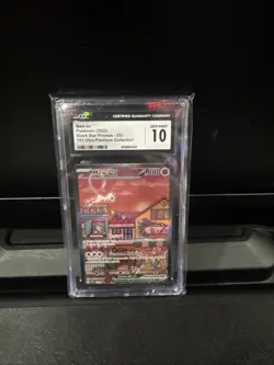 Mew ex 053 Sv: Scarlet & Violet Promo Cards Holo cgc 10 gem mint - Image 1