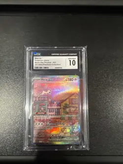 Mew ex 053 Sv: Scarlet & Violet Promo Cards Holo cgc 10 gem mint - Image 3