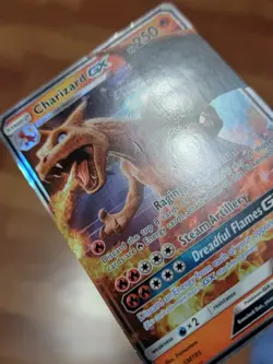 Charizard GX SM195 - Detective Pikachu Promo - Holo Pokemon Card - MP Condition - Image 2