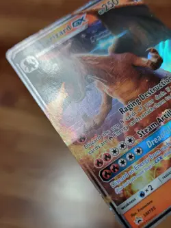 Charizard GX SM195 - Detective Pikachu Promo - Holo Pokemon Card - MP Condition - Image 3