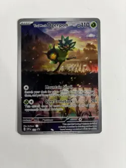 Teal Mask Ogerpon 123 Sv: Scarlet & Violet Promo Cards Holo - Image 1