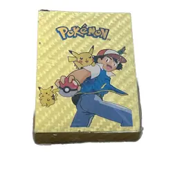 Pokemon Gold Foil Card Box Set New Sealed - Image 1