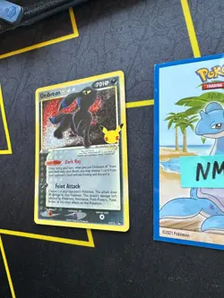 Pokemon Card Umbreon Gold Star Celebrations 25th Anniversary 17/17 161 💎NM💎 - Image 4