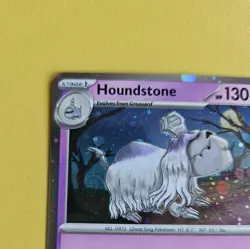Pokemon Card Houndstone SVP EN #042 - Obsidian Flames Black Star Promo - Image 4