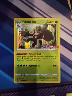 Rillaboom - (Prerelease) SWSH006 SWSH: Sword & Shield Promo Cards Holo - Image 1