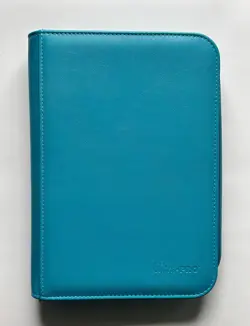 Ultra Pro Vivid TEAL 4 Pocket Zippered Pro Binder Album Holds 160 Cards - Image 1