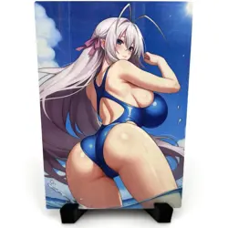 High School DxD Rossweisse Sexy Hot Anime Waifu Girl Lewd Goddess Story Art Card - Image 1