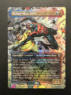 MTG Spider-Man 2099 (Borderless Foil) Marvel's Spider-Man 0205 NM - Image 1