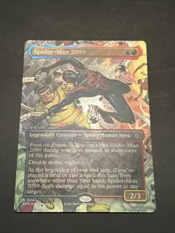 MTG Spider-Man 2099 (Borderless Foil) Marvel's Spider-Man 0205 NM - Image 2