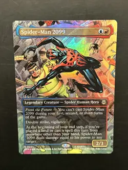 MTG Spider-Man 2099 (Borderless Foil) Marvel's Spider-Man 0205 NM - Image 3