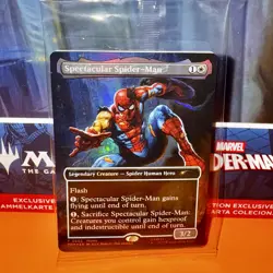 NEW Magic: The Gathering MTG Spider-man Battle Damaged Marvel Legends - Image 1
