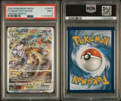 Mewtwo VSTAR GG44/GG70 Pokemon Crown Zenith: Galarian Gallery Holo PSA 9 - Image 3