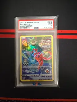 2023 Pokemon Deoxys Full Art SWSH Crown Zenith Galarian Gallery #GG12 PSA 9 Mint - Image 1