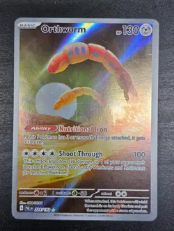 Orthworm 224/193 - Pokemon Paldea Evolved Illustration Rare - Image 1