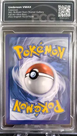 Pokemon TCG Brilliant Stars Umbreon VMax TG23/TG30 PCG 9 Fresh Grade Ultra Rare - Image 2