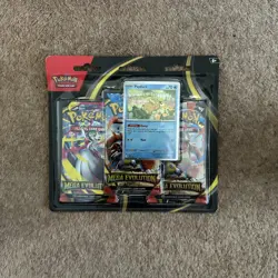 Pokemon TCG: Mega Evolutions 3 Pack Blister - Psyduck - New & Sealed - Image 1