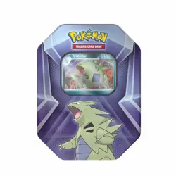 Tyranitar Triple Whammy Collectors Tin - Pokemon TCG - Factory Sealed - Image 1