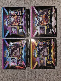Pokemon TCG Shining Fates Mad Party Pin Collections Set of 4 Factory Sealed - Image 1