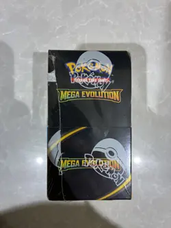 Pokemon TCG Mega Evolution Half Booster Box SEALED (18 packs) in hand - Image 1