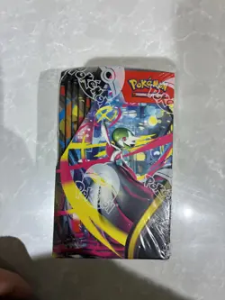 Pokemon TCG Mega Evolution Half Booster Box SEALED (18 packs) in hand - Image 2