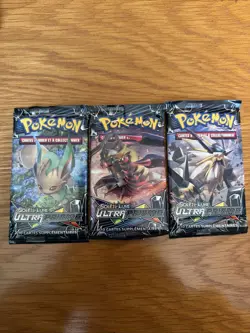 Pokemon soleil et lune ultra prisme 3x Booster FRENCH - Image 1