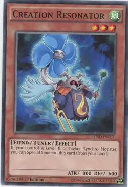 Yugioh Creation Resonator LC5D-EN065 Common 1st Edition NM - Image 1
