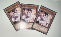 YUGIOH 3 x Ash Blossom & Joyous Spring SDWD-EN017 1st Edition Common PLAYSET - Image 1