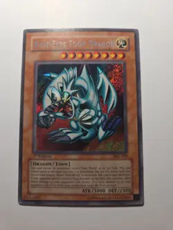Blue-Eyes Toon Dragon MRL-000 Magic Ruler 1st Edition - Image 1