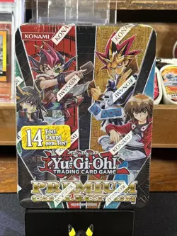 2012 Konami Yu-Gi-Oh! TCG Premium Collection Factory Sealed Tin 798257134486 - Image 1
