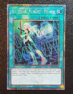 Yugioh RA03-EN269 Sky Striker Mobilize - Engage! QCSR 1st Edition MINT - Image 1