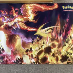 Pokemon Charizard Rubber Playmat Play Mat For Tcg Trading Card Game Cards - Image 4
