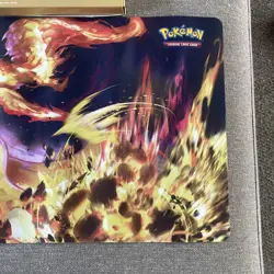 Pokemon Charizard Rubber Playmat Play Mat For Tcg Trading Card Game Cards - Image 5