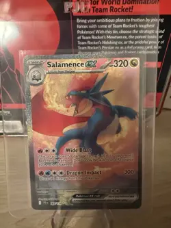 Pokemon Salamence EX Holo Rare Trading Card Game Card 187 - Image 1