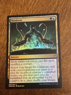 Neoform War of the Spark Magic the Gathering Card NM Condition Foil - Image 1