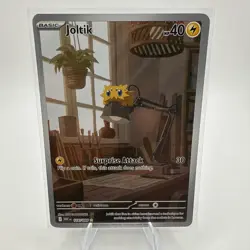 Pokemon TCG Joltik Illustration Rare Card 116/086 S&V White Flare - Image 1