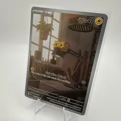 Pokemon TCG Joltik Illustration Rare Card 116/086 S&V White Flare - Image 3
