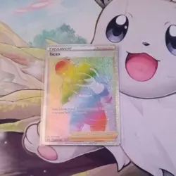 Iscan Full Art Rainbow Holo Secret Rare Pokemon Card Lost Origins 207/196 - Image 1