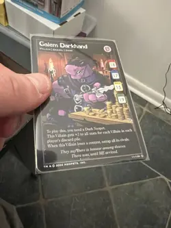 Neopets TCG Card Game Hannah and the Ice Caves Galem Darkhand (11/150) - Image 2