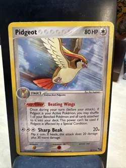 Pidgeot POP Series 2 Pokemon TCG Holo Rare NM / MINT Card - Image 1