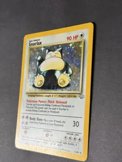 Snorlax 11/64 Jungle Set Holo Rare Pokemon Card Nintendo Pokemon WOTC 1999 LP - Image 2