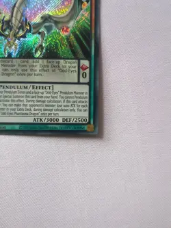 BLCR-EN075 Odd-Eyes Phantasma Dragon :: Secret Rare 1st Edition YuGiOh Card - Image 5