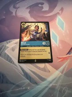 Belle - Apprentice Inventor 37 Disney Lorcana Promo Cards Cold Foil - Image 1