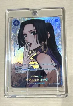 Boa Hancock OP01-078 OP04 SR SP Kingdoms of Intrigue One Piece Card Japanese - Image 1