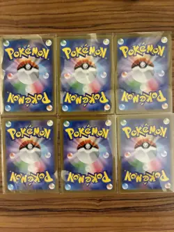 Yu Nagaba set of 6 Pokemon Trading Card TCG Japanese JPN Near Mint NM - Image 2